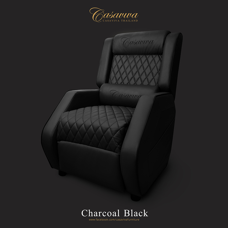 โซฟา CASAVIVA 1000 CHARCOAL BLACK